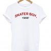 skater boy 1988 t-shirt