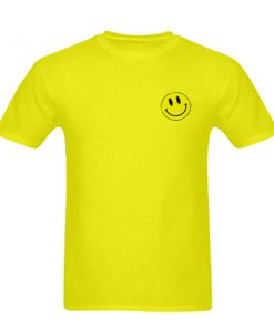 smile emoji yellow tshirt