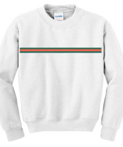 stripes sweatshirt