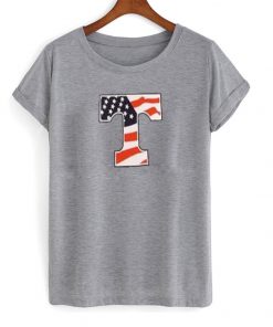 tennessee american flag t-shirt