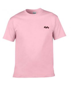 wavy pink tshirt