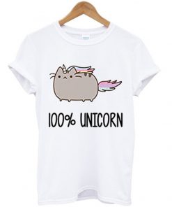 100% unicorn t-shirt