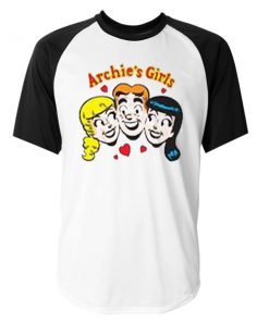 archie's girls baseball t-shirt