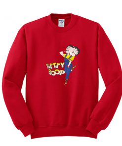 betty boop sweatshirt