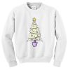 christmas tree holiday sweatshirt