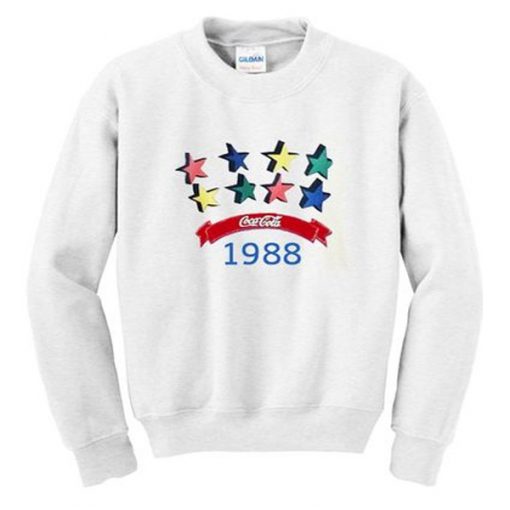 coca cola 1988 sweatshirt