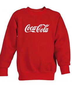 coca cola red sweatshirt