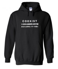 coexist hoodie