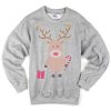 deer gift christmas sweatshirt