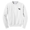 dog sillouettte sweatshirt