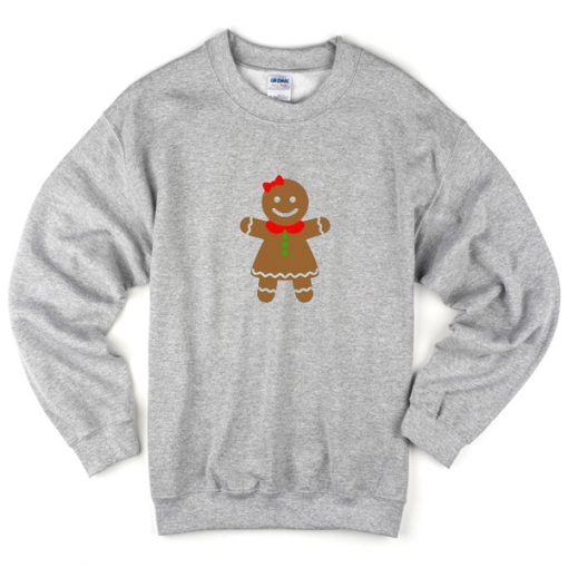 gingerbread girl sweatshirt