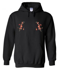 japanese floral hoodie