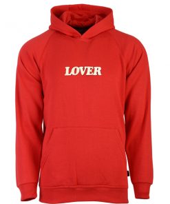 lover red hoodie