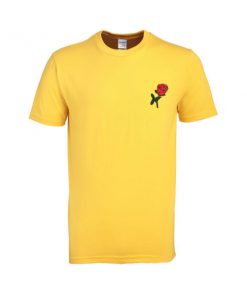 rose yellow tshirt