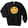 smiley face sweatshirt