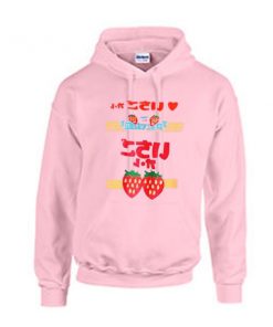strawberry japanese hoodie