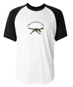 velociraptor baseball tshirt