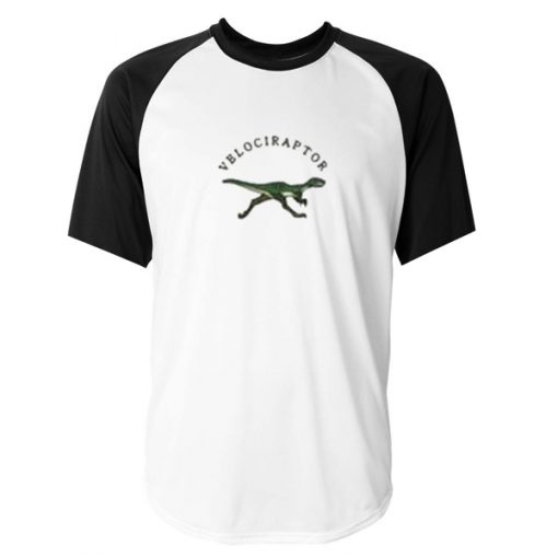 velociraptor baseball tshirt