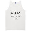 Girls With Rock And Roll Soul Tanktop