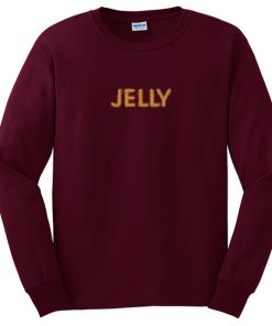 Jelly Burgundy Sweatshirt