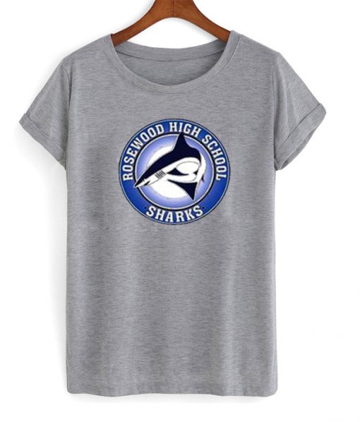 Rosewood High School Sharks T-shirt