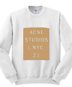 acne studios l nyg 23 sweatshirt