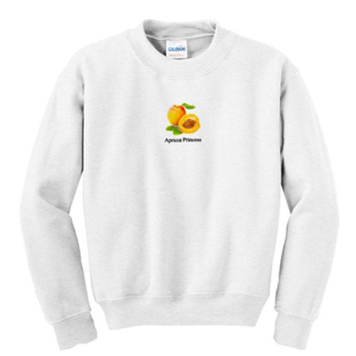 apricot princess sweatshirt