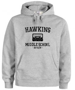 hawkins middle school hoodie