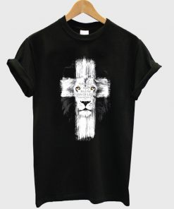 lion jesus t-shirt