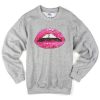 lips sweatshirt