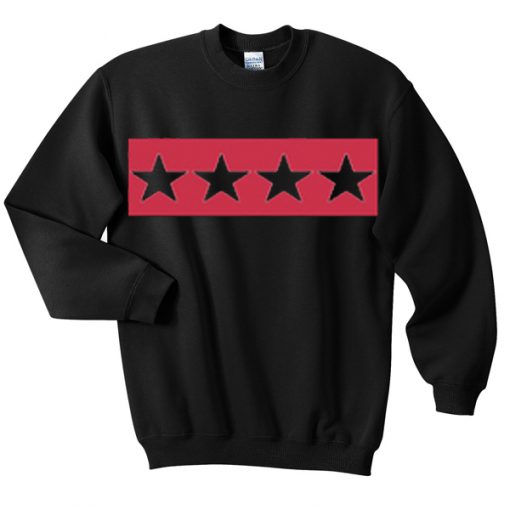 stars sweatshirt