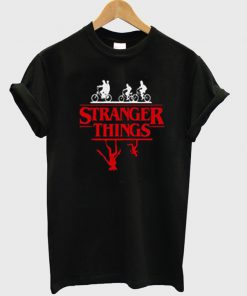 stranger things bike rides t-shirt