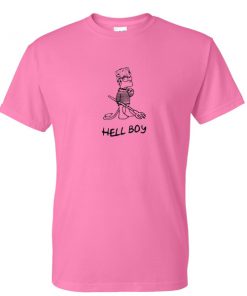 Bart Simpsons Hell Boy T Shirt