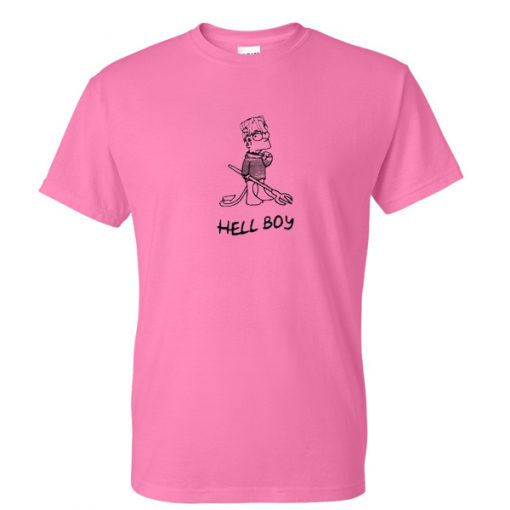 Bart Simpsons Hell Boy T Shirt