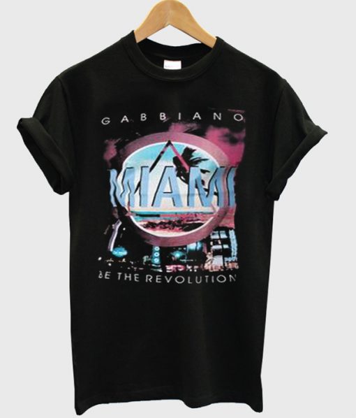 Gabbiano Miami Be The Revolution T Shirt