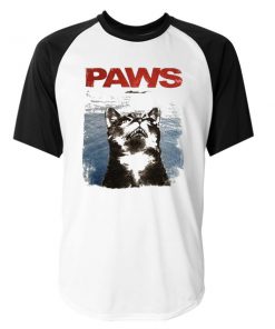 Paws Baseball Tshirt