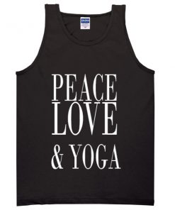 Peace Love & Yoga Tank Top