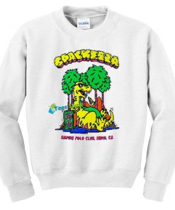 coachella dinosaur sweatshirt