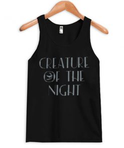 creature of the night tanktop