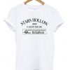 stars hollow t-shirt