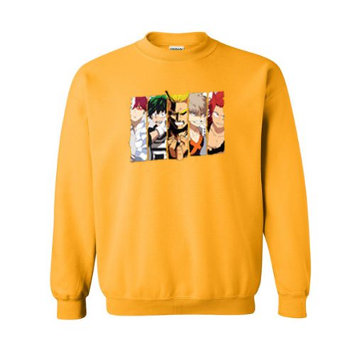 boku no hero sweatshirt