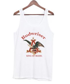 budweiser king of beers tank top