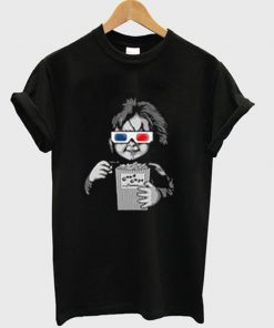 chucky good guys pop corn t-shirt