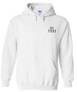 est 1991 hoodie