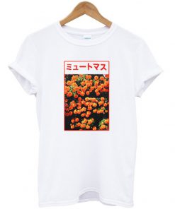 japanese flower t-shirt