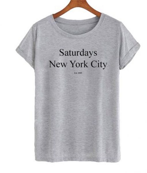 saturdays new york city t-shirt