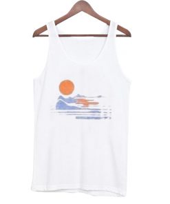 sunset tank top