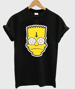 the simpson satanic t-shirt