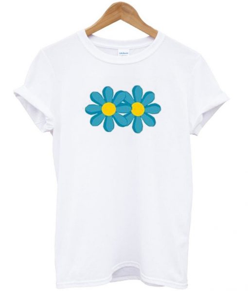 two flowers t-shirt