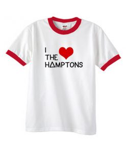 I Love The Hamptons Ringer Shirt